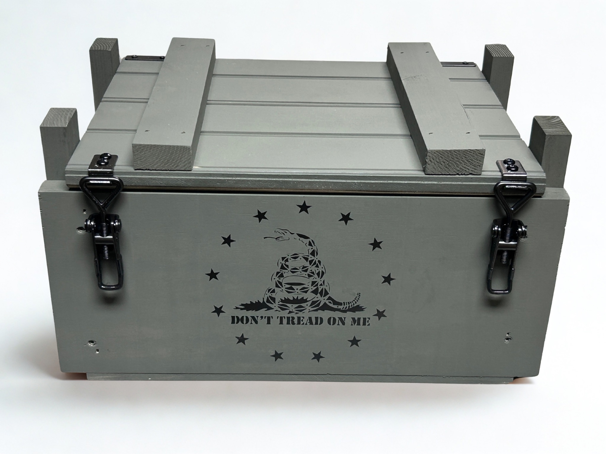 07-04-1776 stencil marking on Liberty Edition crate leg