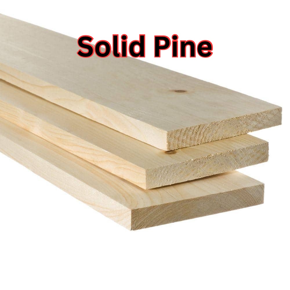 Solid pine boards (reference photo)