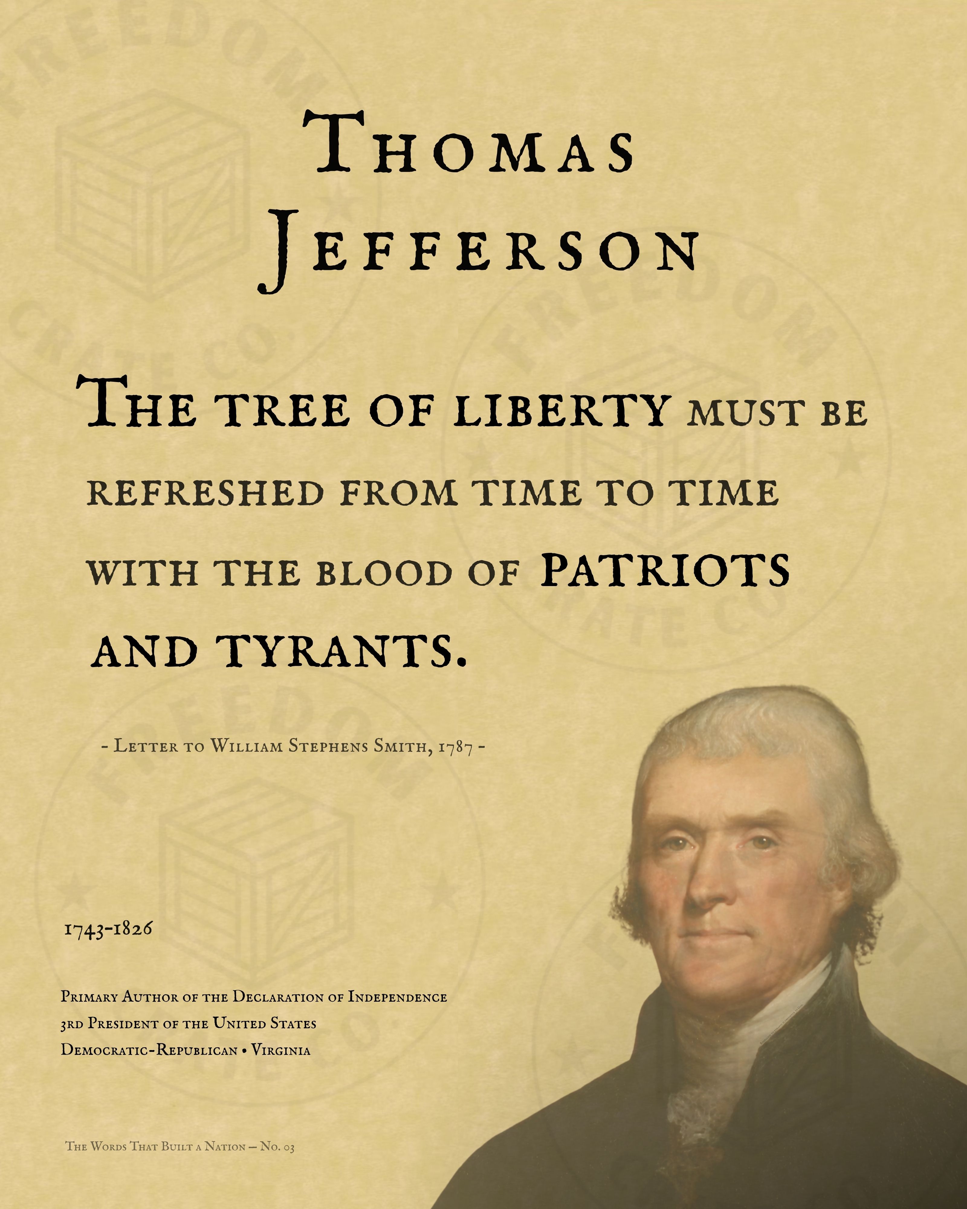 Thomas Jefferson high resolution zoom preview
