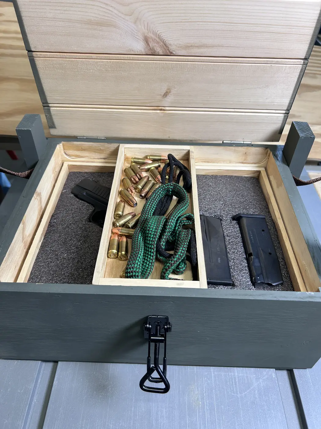 Freedom Crate Utility V01 modular dual-tray wooden storage crate